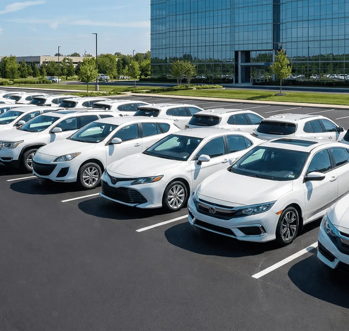 Flota de vehículos empresariales